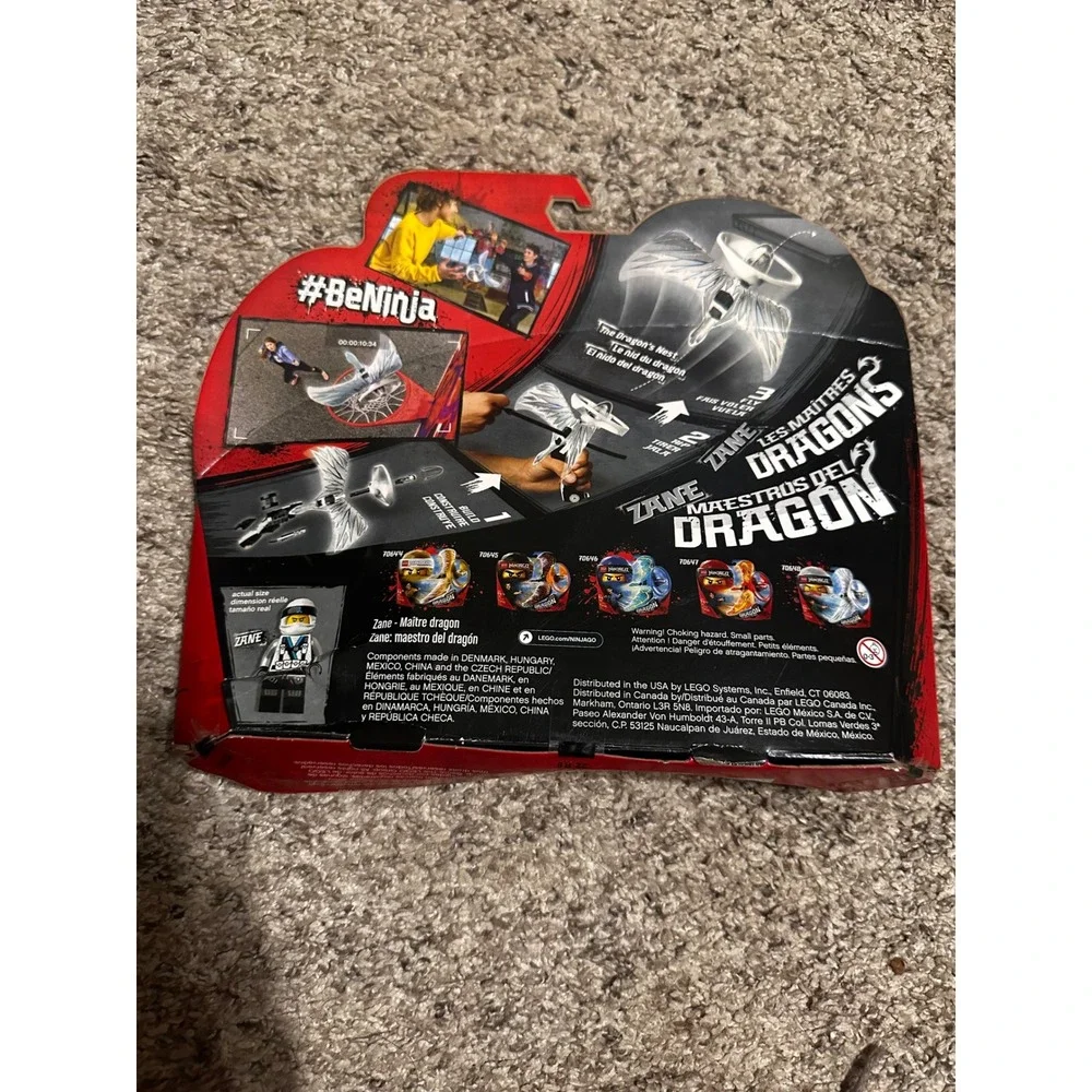 LEGO Ninjago Zane Dragon Master 70648 Building Toy Set 92 Pcs New‎